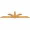 Ekena Millwork Redmond Rough Sawn Timber Gable Bracket, Western Red Cedar, 72"W x 21"H x 2"D x 4"F, 7/12 Pitch GBW072X21X0204RED00RWR - alternate 3